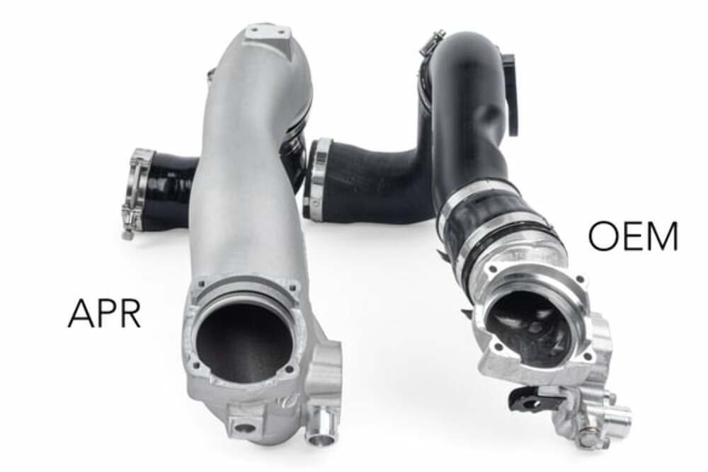 Fits 2017-2020 RS3 Audi Throttle Body Inlet System -2.5T EA855 EVO billet aluminum