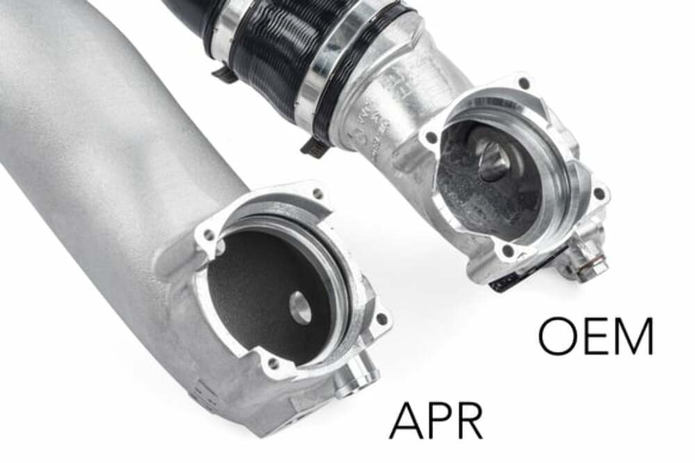 Fits 2017-2020 RS3 Audi Throttle Body Inlet System -2.5T EA855 EVO billet aluminum