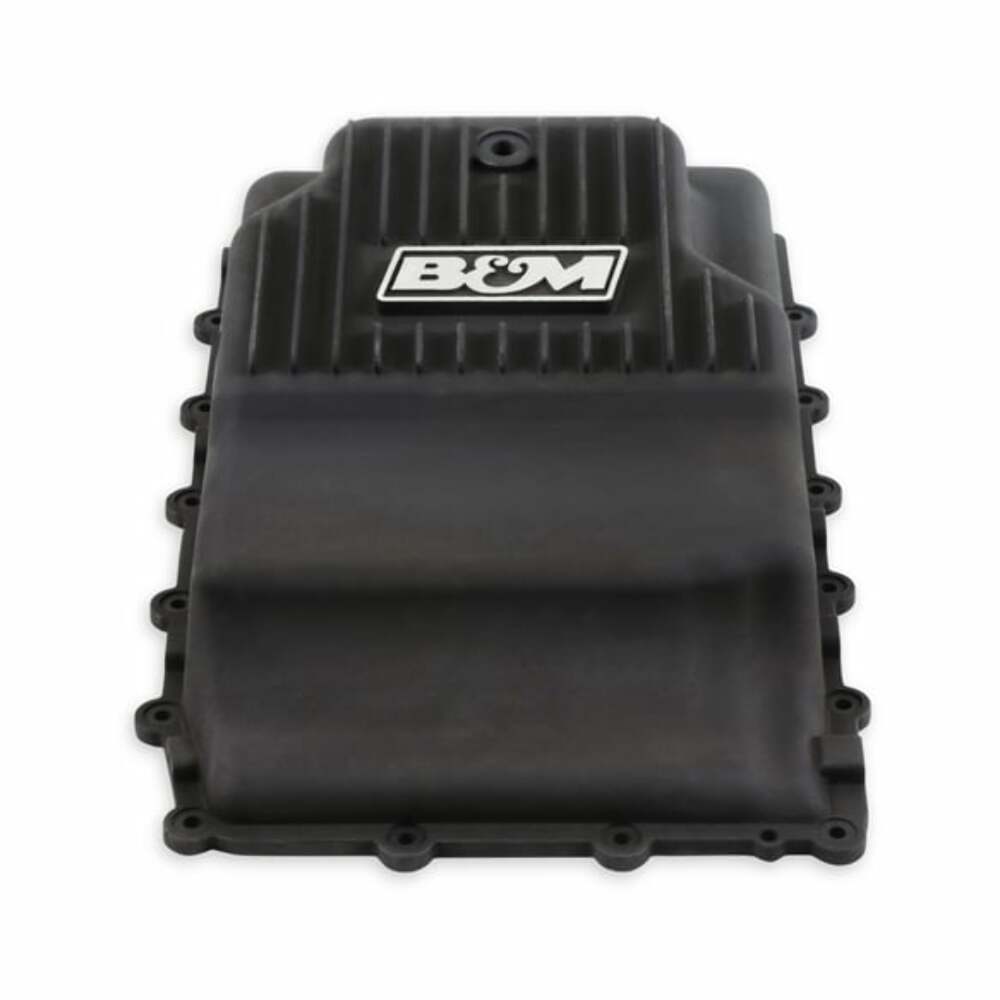 t Fits 2017-2023 Ford F-150 Deep Transmission Pan-Ford 10R80-Aluminum-Black-71400 B&M