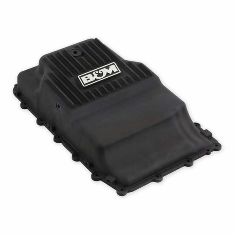 t Fits 2017-2023 Ford F-150 Deep Transmission Pan-Ford 10R80-Aluminum-Black-71400 B&M