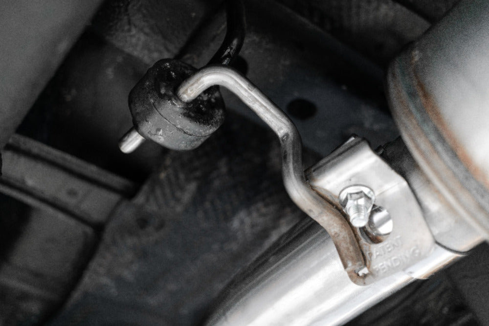 MBRP cat-back exhaust system fits 2017-2023 Toyota Tacoma aluminized steel S5339AL