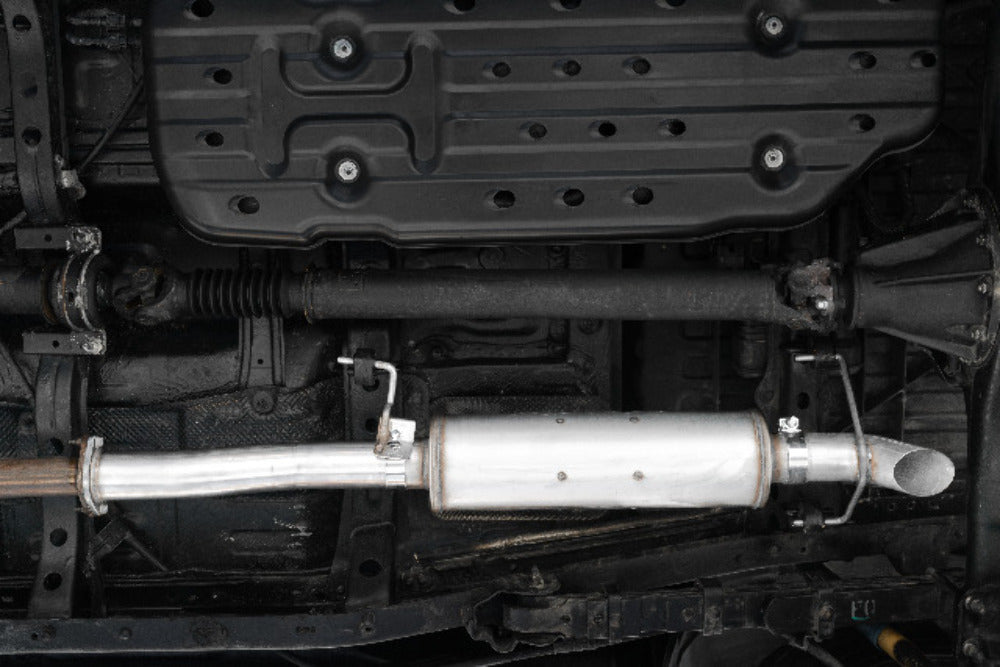 MBRP cat-back exhaust system fits 2017-2023 Toyota Tacoma aluminized steel S5339AL