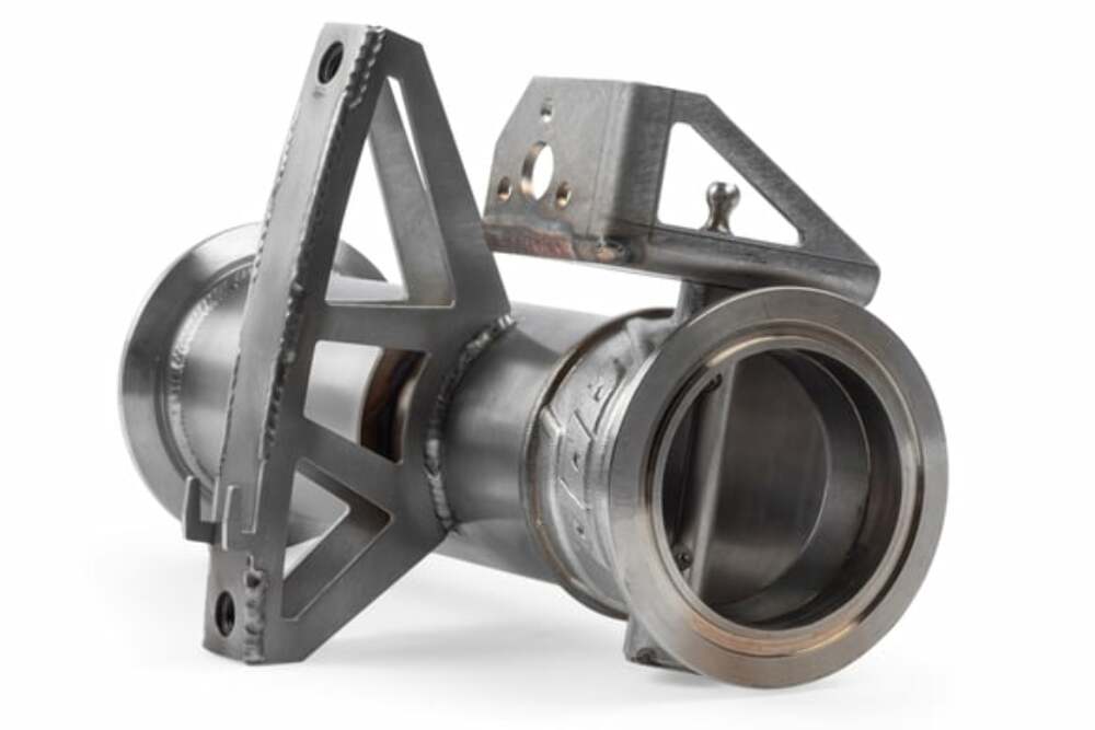 Fits 2017-24 718 Boxster Porsche Catback Exhaust Right Valve-2.0T/2.5T stainless steel