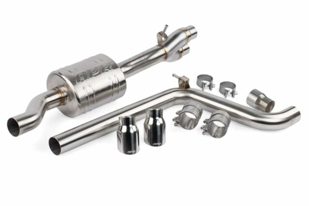 Fits 2017 Polo Volkswagen Catback Exhaust System - Polo GTI (AW) stainless steel polished