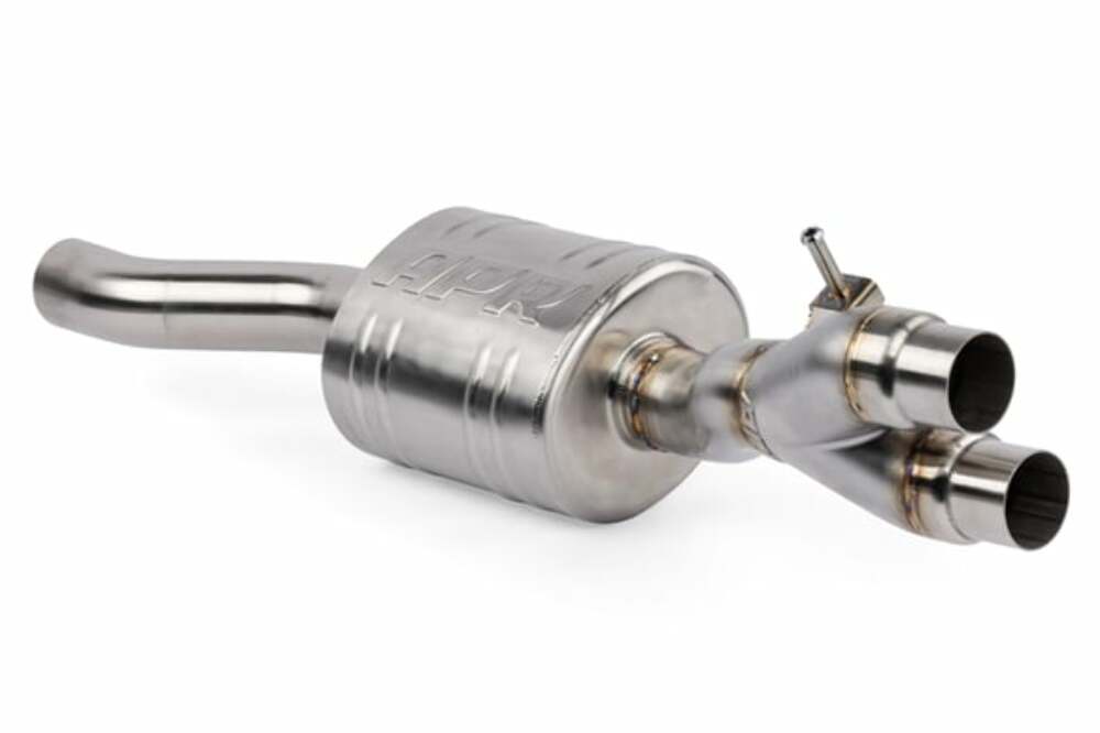 Fits 2017 Polo Volkswagen Catback Exhaust System - Polo GTI (AW) stainless steel polished