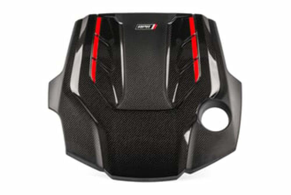 Fits 2018-2019 RS5 Audi Engine Cover - 2.9T/3.0T EA839 carbon fiber black