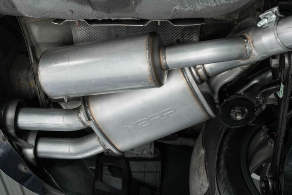 t Fits 2018-2021 Kia Stinger 2.5" Cat Back, Dual Split Rear, T304 - S4704304 MBRP Exhaust