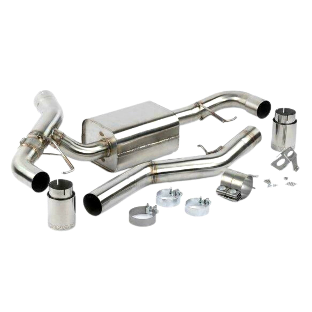 Fits 2019-2023 BMW 330I/430I; Valved Axle-Back Exhaust-Polished Tips BMW performance stainless steel