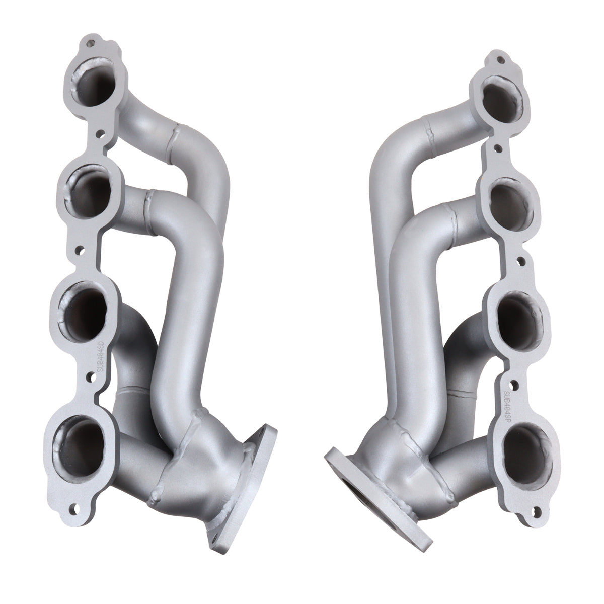 Fits 2019-2024 Chevrolet GM Truck 5.3L 6.2L 1-3/4 Shorty Exhaust Headers-4048 for 2019-2024 Chevy Silverado ceramic coated polished