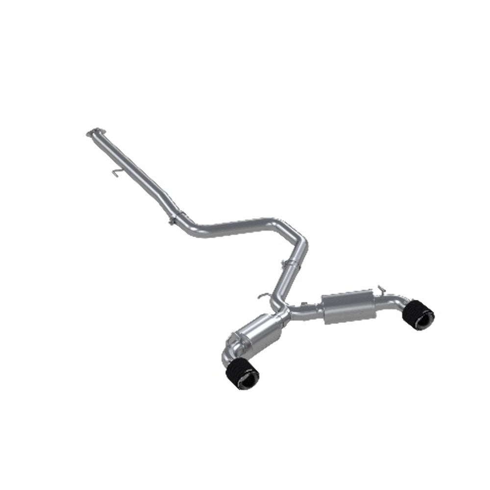 MBRP cat-back exhaust system fits 2019-2022 Hyundai Armor Pro Series T304 stainless steel S47063CF