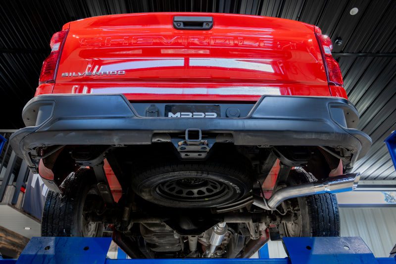 t Fits 2019-24 Chevrolet Silverado 1500 3" Cat Back; Single Side; T304-S5019304 MBRP Exhaust
