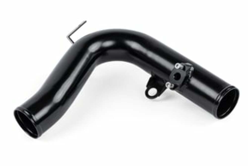 Fits 2019-24 Q3 Audi Charge Pipes-Throttle Body Pipe-MQB 1.8T/2.0T and VW billet aluminum black