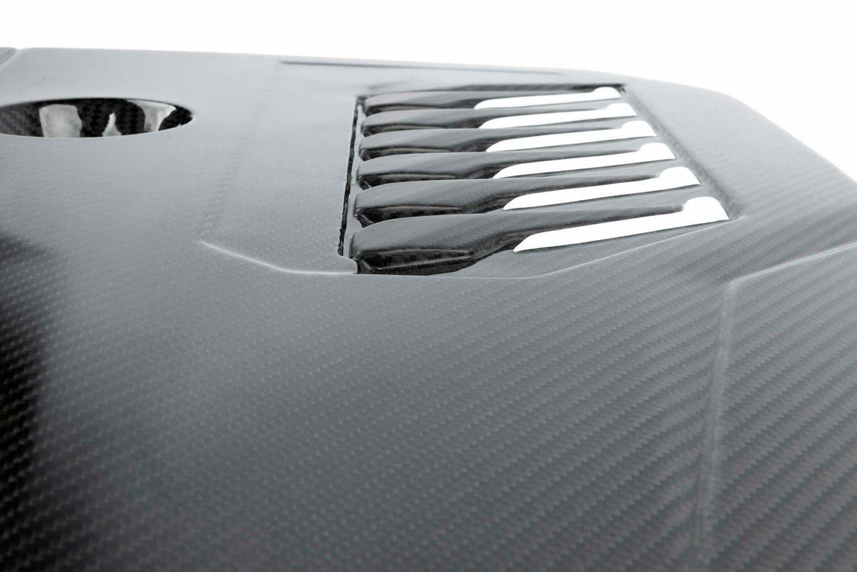 Fits 2020-2023 Bmw B58D; Gloss Carbon Fiber Engine Cover-D590-0003 BMW performance