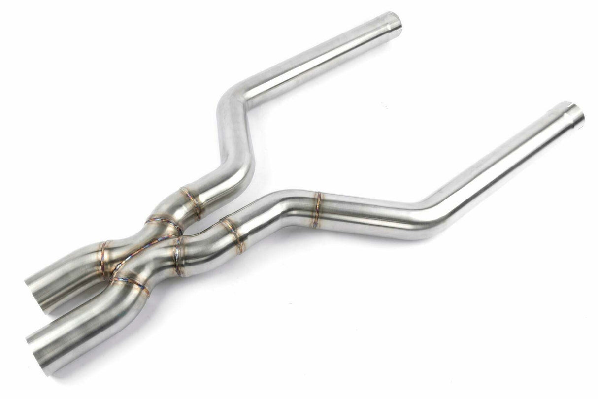 Fits 2020-2023 Bmw X5M/X6M; High Flow Middle Exhaust Stainless-3.25-D660-0092 BMW performance