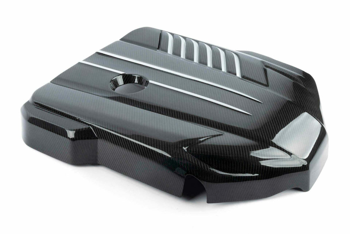 Fits 2020-2023 Toyota Gr Supra 3.0T; Carbon Fiber Engine Cover-D590-0002