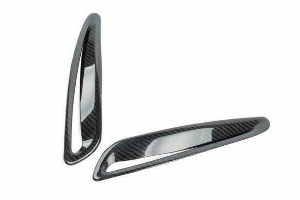 Fits 2020-2023 Toyota Gr Supra; Side Hood Vent Covers Carbon Fiber-D980-0041