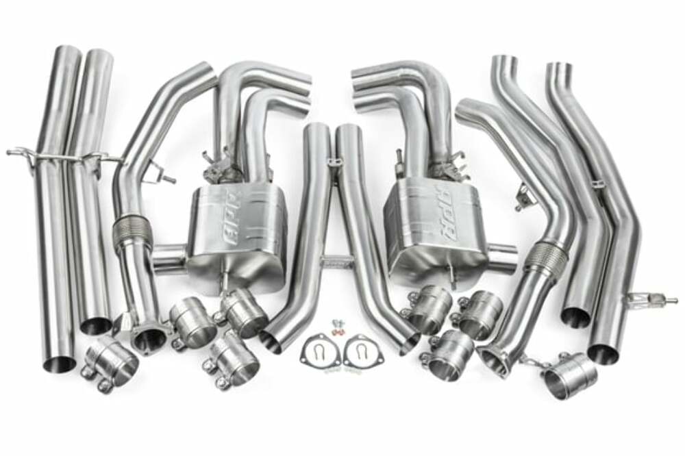 Fits 2020-2025 RS Q8 Audi Catback Exhaust System - RS Q8 (4M) stainless steel