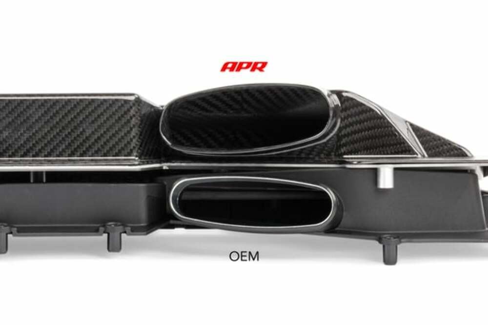 Fits 2021-2025 Audi (C8) RS6 And RS7 Carbon Fiber Intake 4.0T carbon fiber aluminum