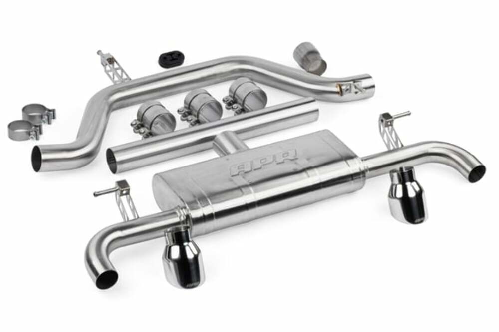 Fits 2022-2024 GTI Volkswagen Catback Exhaust System - GTI (MK8) stainless steel polished
