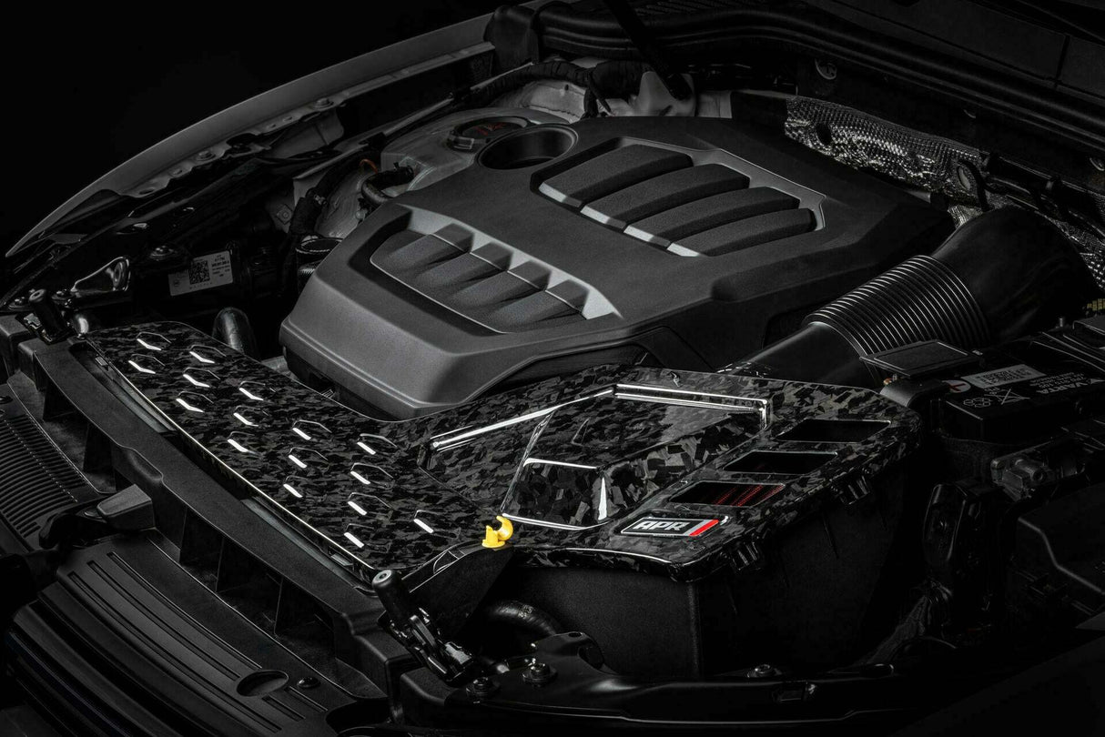 Fits 2022-23 Audi A3 Intake System Cover-2.0 Ea888.4 - Forged Carbon-CI100052-C carbon fiber
