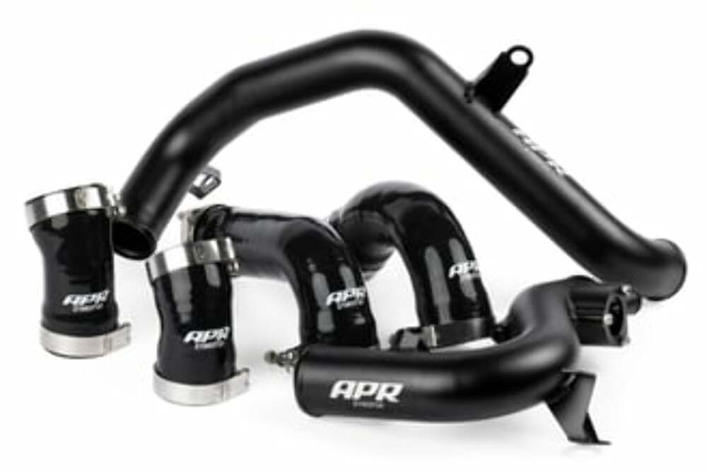 Fits 2022-24 S3 Audi Charge Pipes/Hoses - 2.0T EA888.4 - R/S3 Platform and VW billet aluminum black