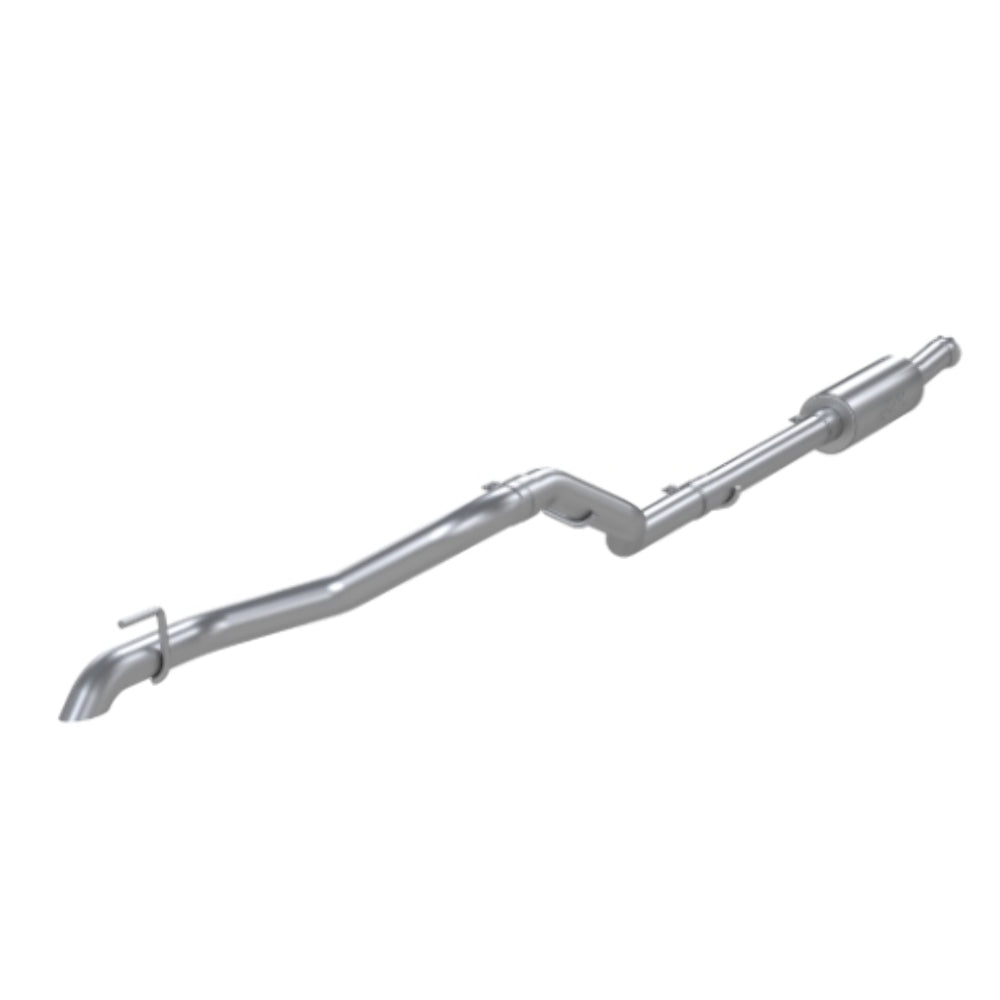 MBRP cat-back exhaust system fits 2021-2026 Jeep Gladiator single rear exit Armor Pro Series T304 stainless steel S5537304 2.5 inch inlet/outlet