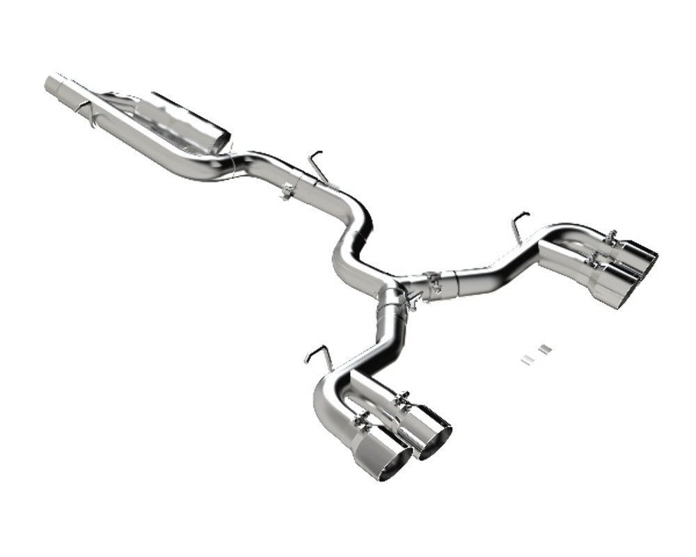 MBRP cat-back exhaust system Armor Pro Series T304 stainless steel carbon fiber tip S4612304