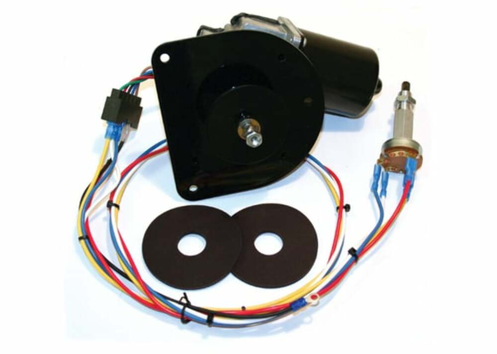 60-66 C10 Panel Windshield Wiper Motor Conversion-Flat Firewall WPM6066FLAT