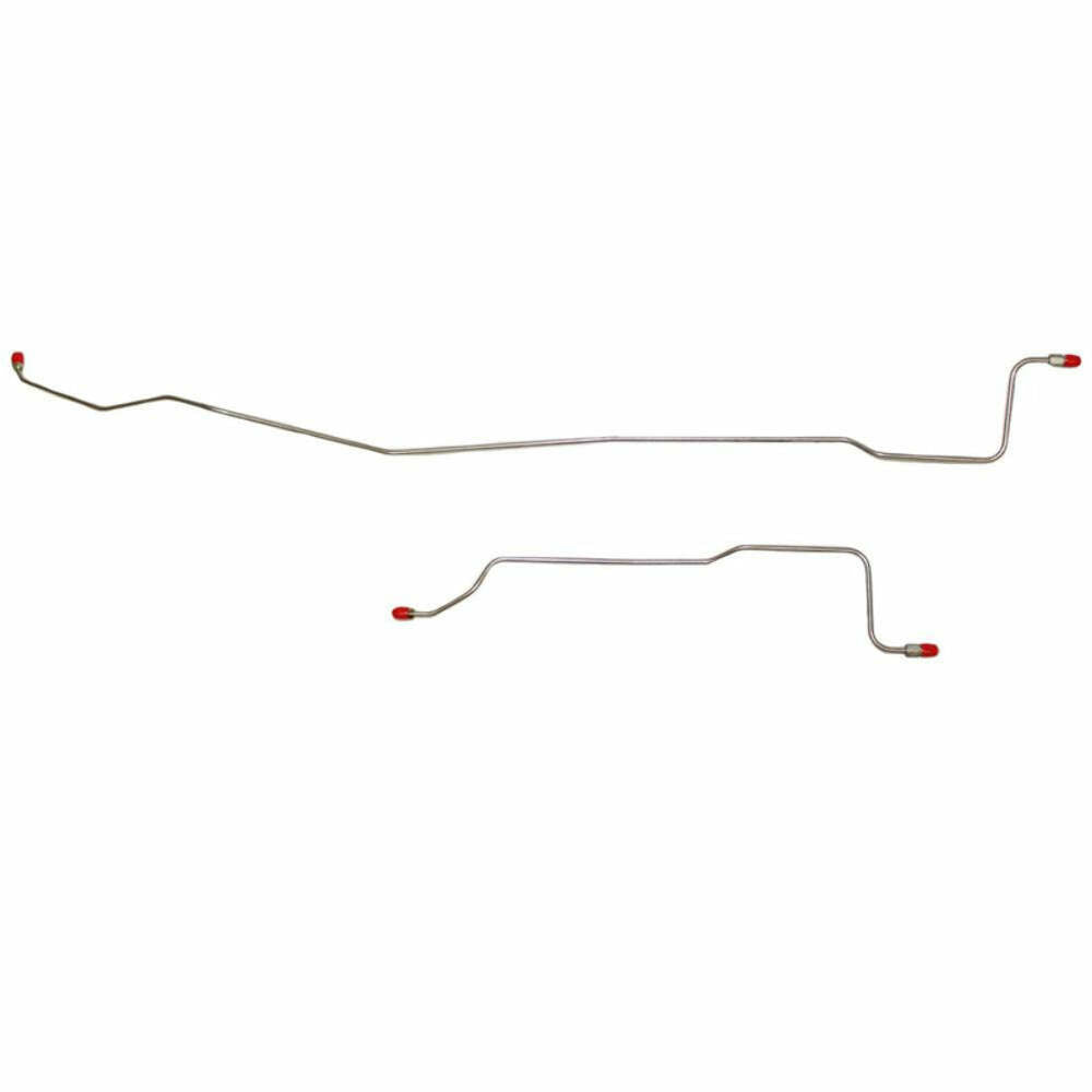Brake Line for 66-69 Mopar C-Body 7 1/4 Axle Lines; stainless steel