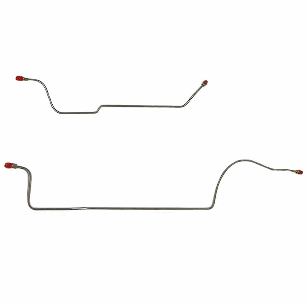 Brake Line for 66-69 Mopar C-Body 8 3/4 Axle Lines; stainless steel