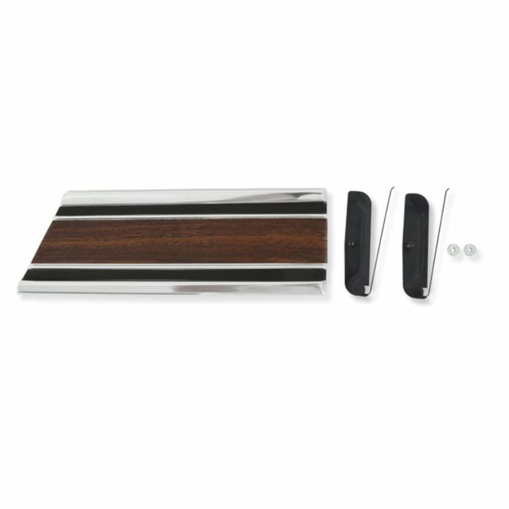69-72 Trucks Fender Molding-Lower-Rear Of Wheel-Woodgrain-Right M0015R-69
