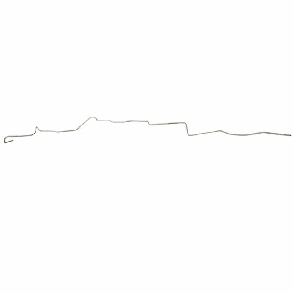 Fuel Line for 72 Mopar B-Body 5/16 Fuel 2pc Emission Controls Vapor; Stainless stainless steel