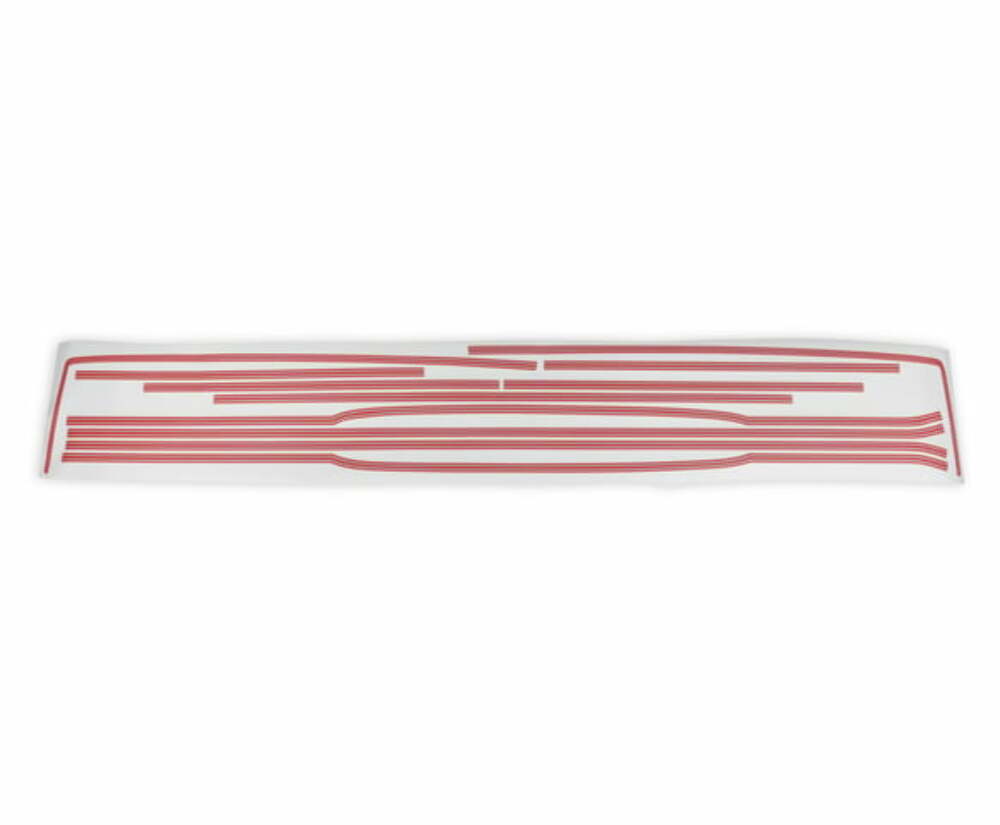 81-87 C/K Series Pickup Paint Break Stripe Kit-Vermillion/Slate Grey 04-522