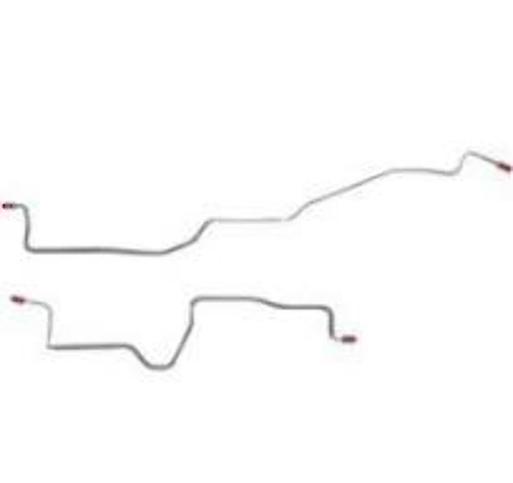 t Fits 84-85 Camaro 2.5L non-Borg Warner HD Axle Complete Brake Line Kit-CBK0246SS Fine Lines