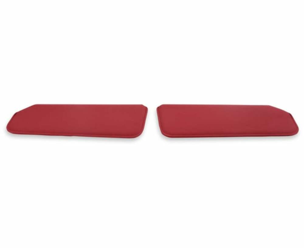 88-98 Chevy Silverado GMC Sierra OBS Chevy truck truck Series Trucks Chevy Silverado GMC Sierra OBS Chevy truck truck Foamback Sunvisor Pair-Cloth-Red 05-345