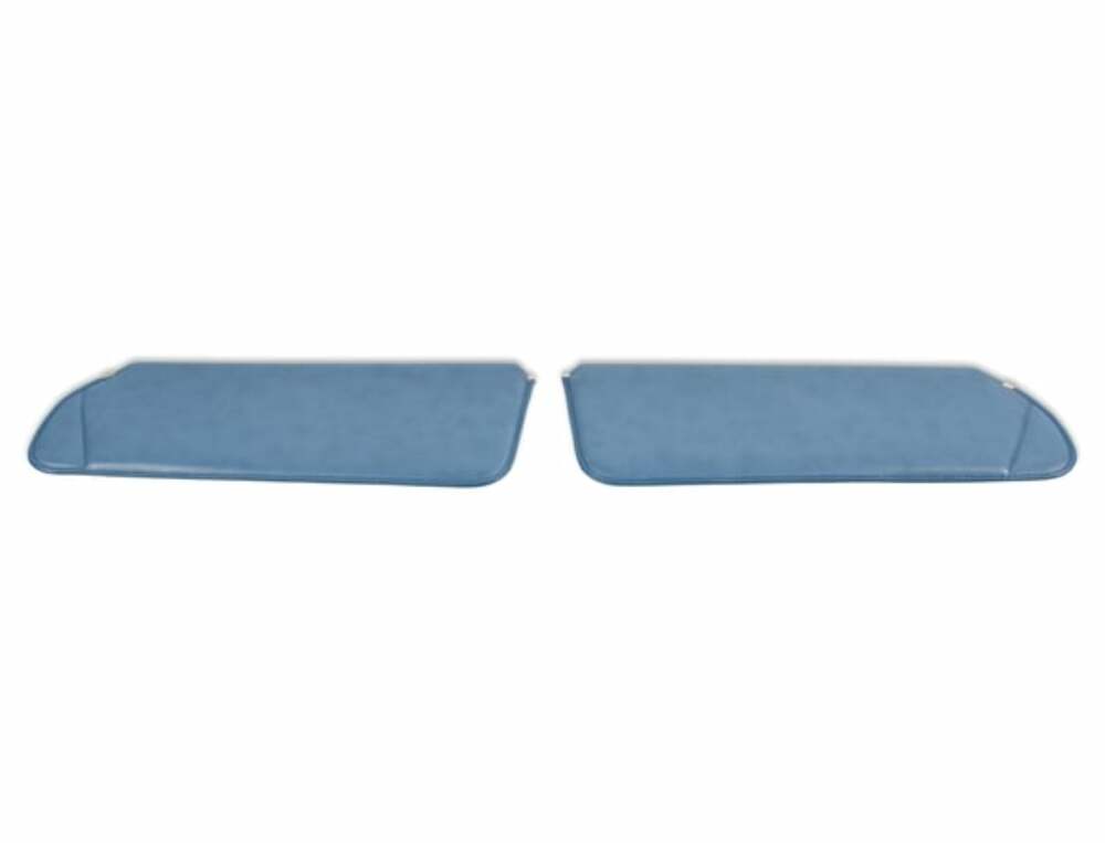 88-98 Chevy Silverado GMC Sierra OBS Chevy truck truck Series Trucks Chevy Silverado GMC Sierra OBS Chevy truck truck Foamback Sunvisor Pair-Vinyl-Blue 05-346