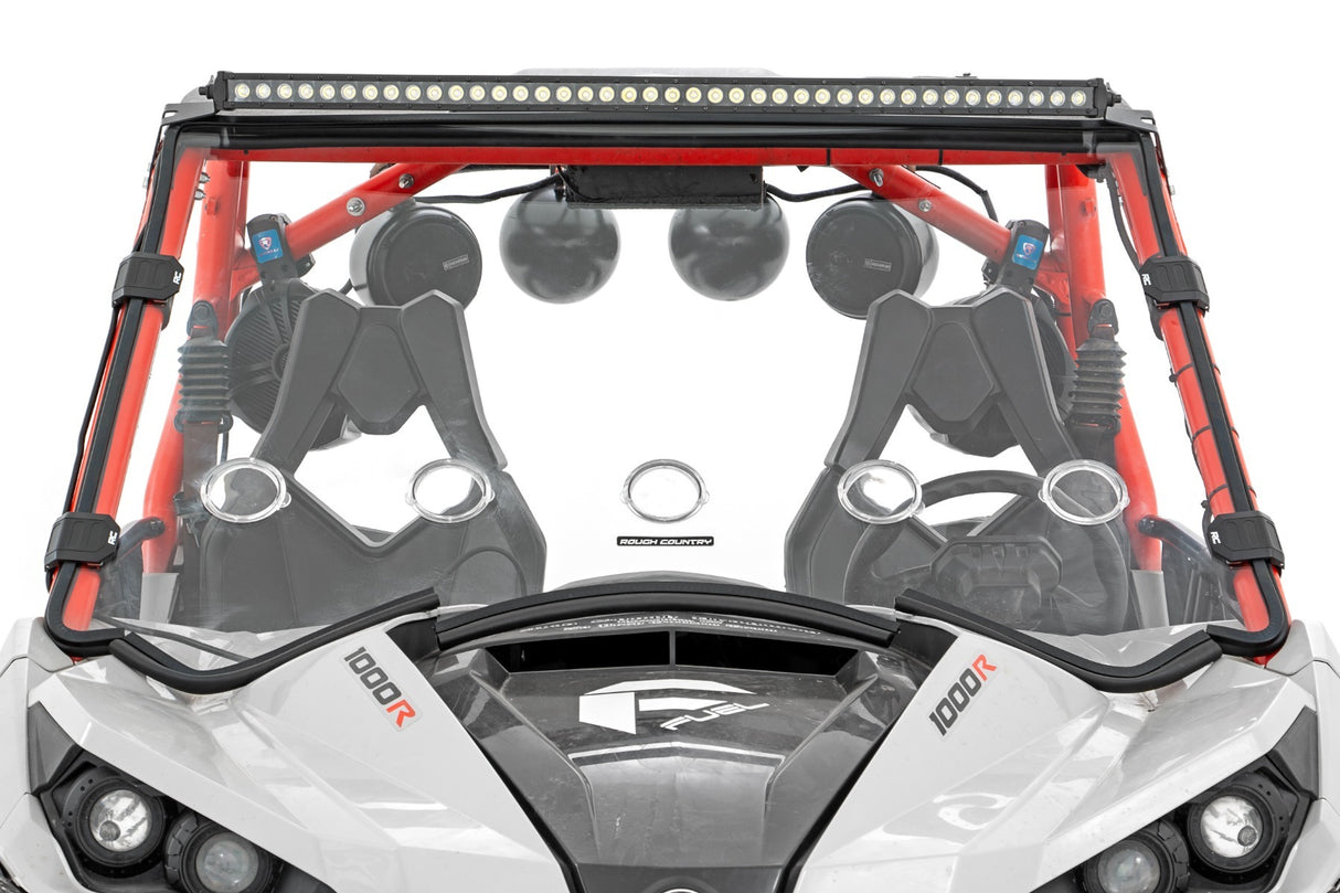 Fits Can-Am Commander 1000/Maverick LED Light Front Mount 40" Black Dual 97038