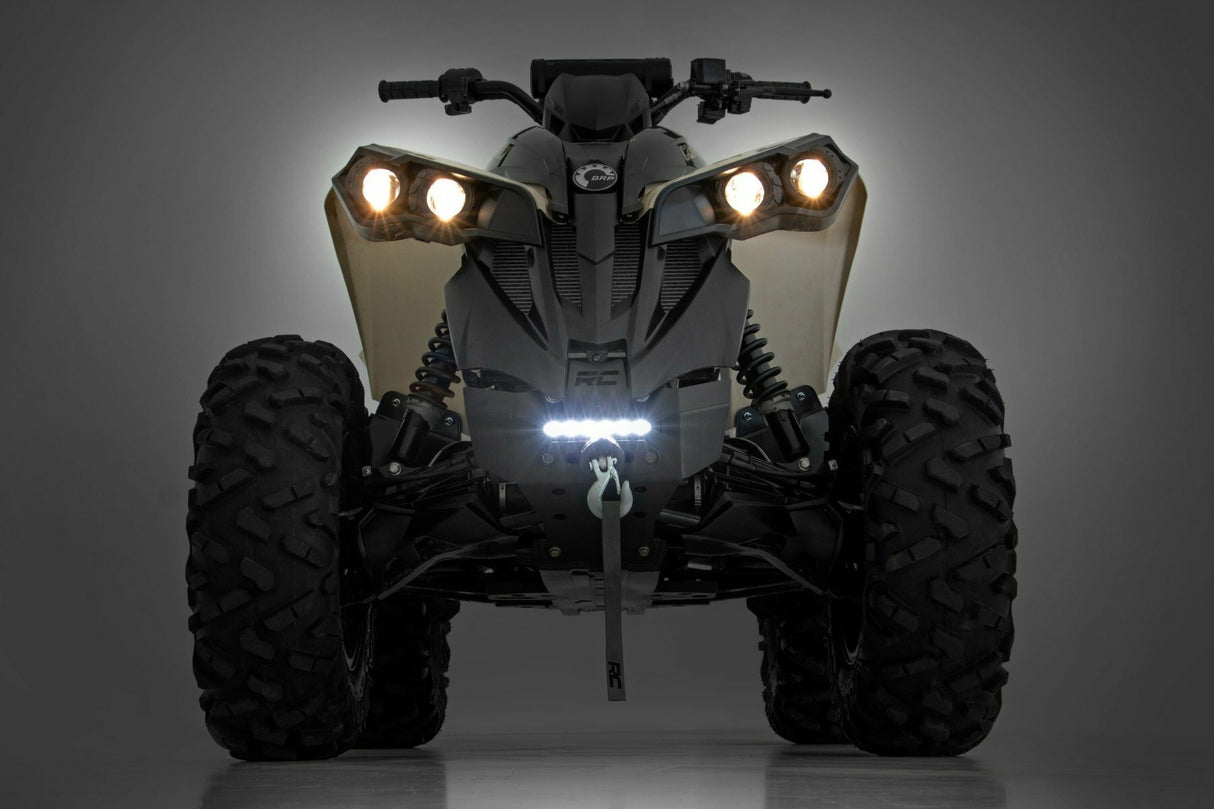 Fits Can-Am Renegade 500/Renegade 800R Winch Bumper; 97065