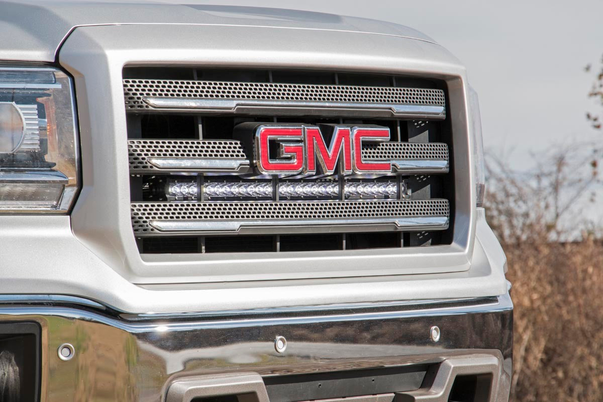 Fits Chevy 1500(14-18 &Classic) LED Light Behind Grille Mount 30" Chrome 70625