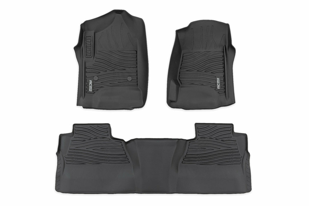 Floor mats for 2015-2019 Chevy Silverado 1500 by Rough Country