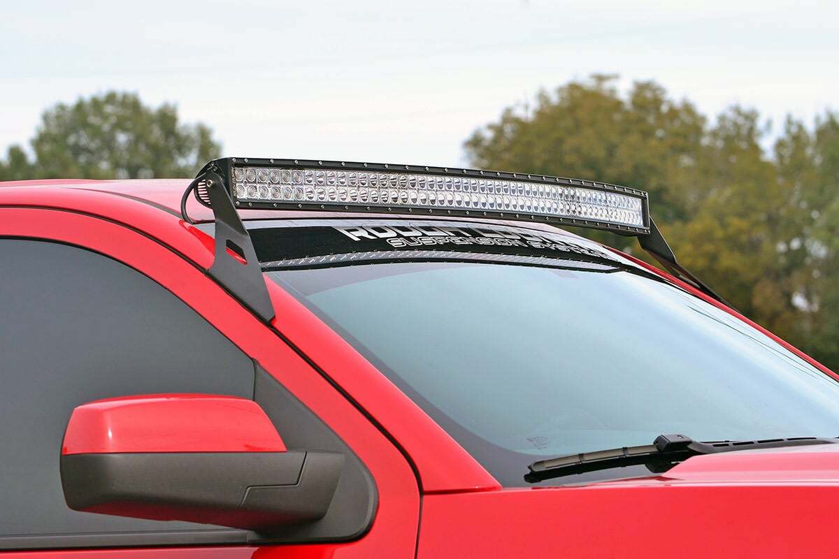 Led light bar for 2015-2019 Chevy Silverado 2500 by Rough Country