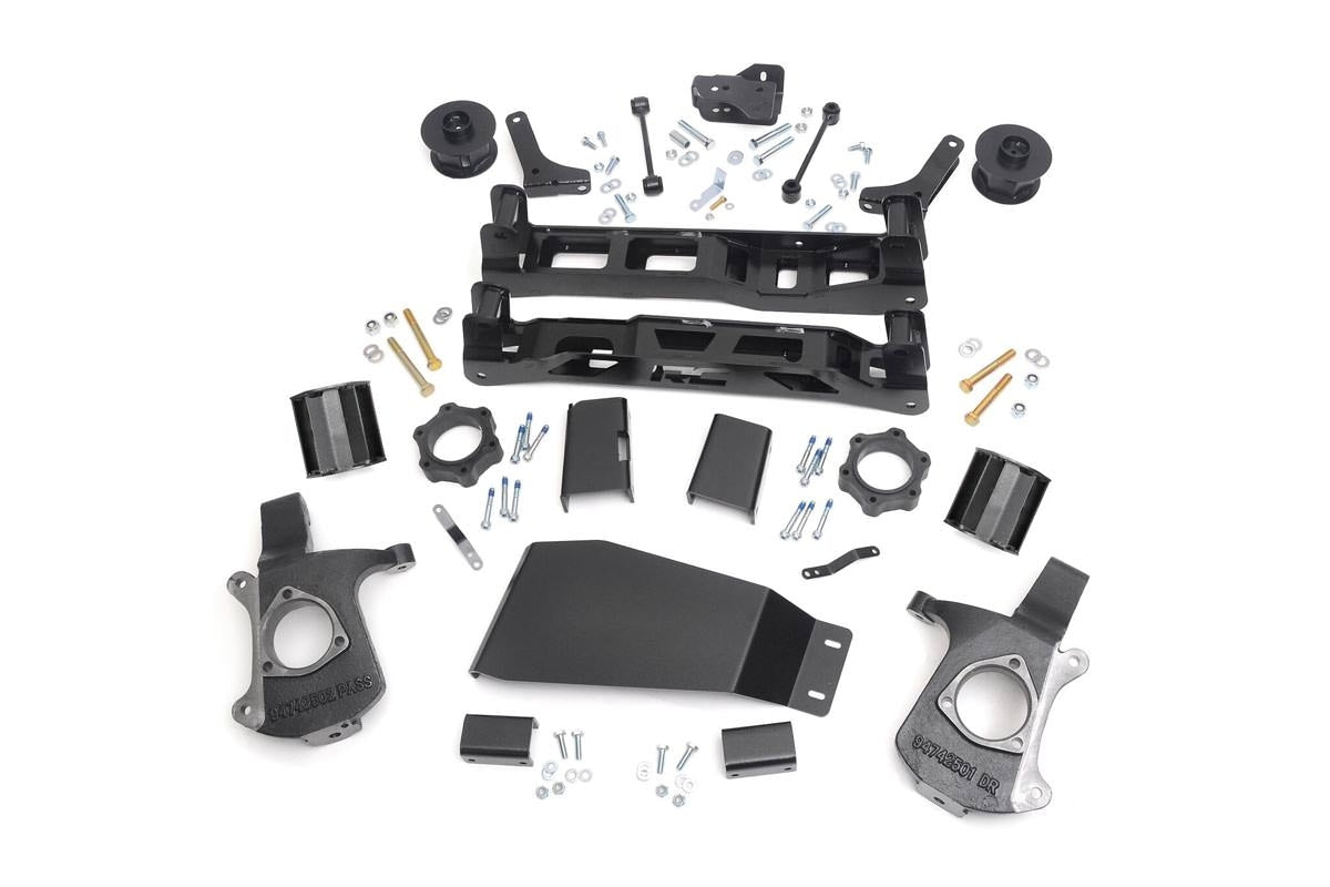 Fits Chevy Avalanche 2WD/4WD (2007-2013) 5 Inch Lift Kit; 20800