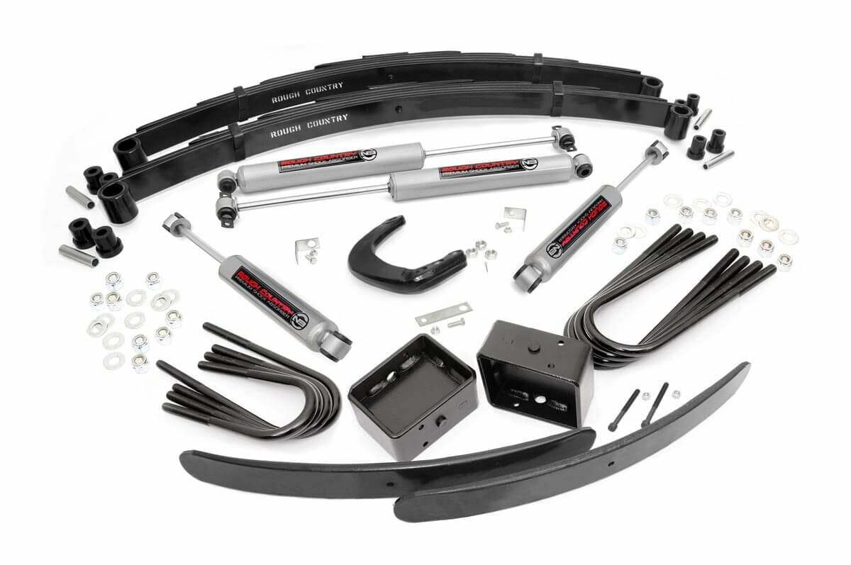 Fits Chevy C10/K10 C15 Truck/Half-Ton Suburban/Jimmy(73-76) 6" Rear Blocks 12530