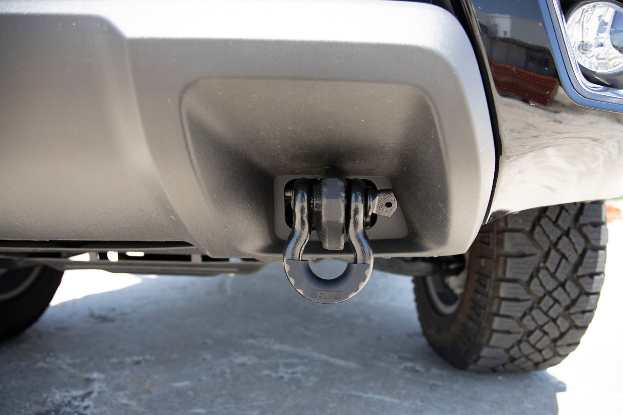 Fits Chevy Colorado 2&4WD (15-22) Tow Hook to Shackle Bracket D-Ring Combo RS167