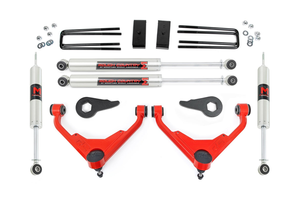 Monotube shocks for 2001-2010 Chevy Silverado 2500 by Rough Country