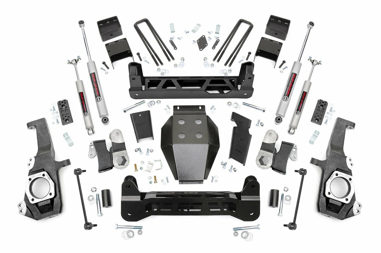 Suspension lift kit for 2020-2024 Chevy Silverado 2500 by Rough Country