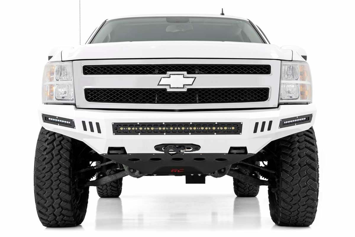 Fits Chevy/GMC 1500 (07-13) Skid Plate; Prerunner Bumper; 10794