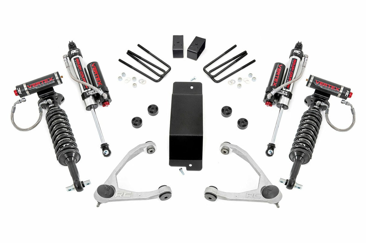 Fits Chevy/GMC 1500 (07-16) 3.5 Inch Lift Kit; Forged UCA; Vertex; 19450