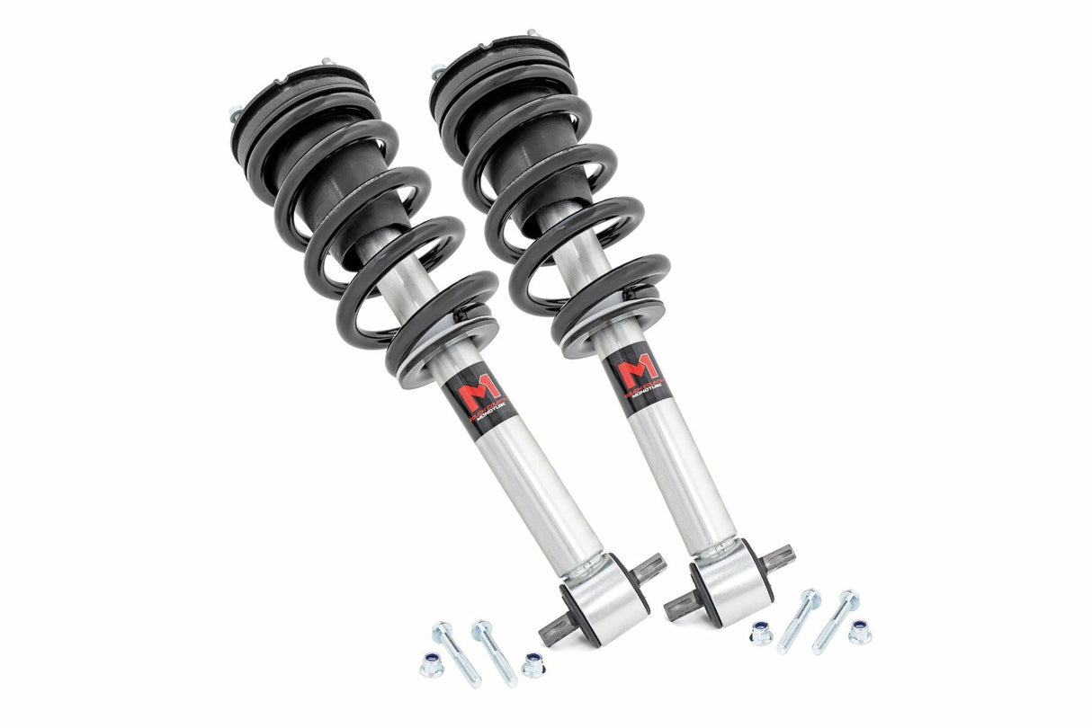 Fits Chevy/GMC 1500 (14-18 & Classic) M1 Loaded Strut Pair; 7 Inch; 502060