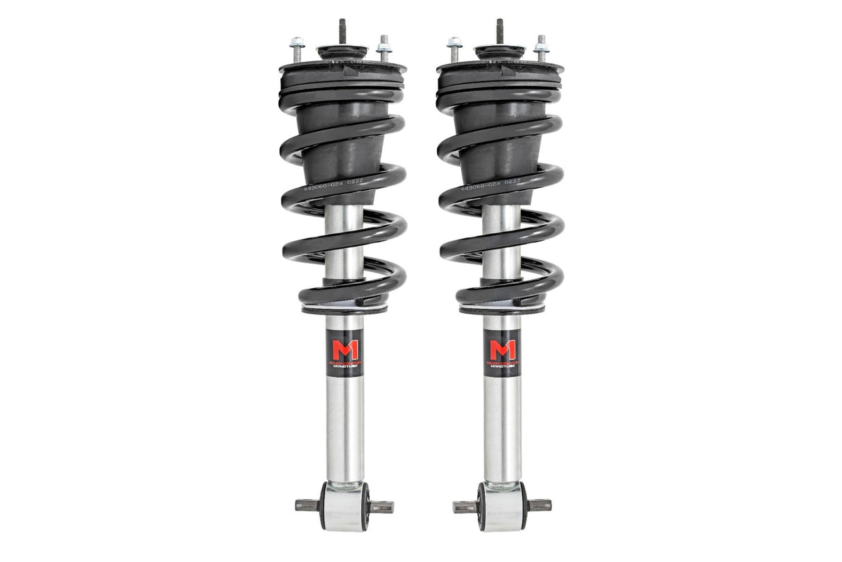 Fits Chevy/GMC 1500 (14-18 & Classic) M1 Loaded Strut Pair; 7 Inch; 502060